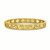 14K Yellow Gold Diamond Vannerie Bangle