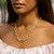 14k Yellow Gold Italian Alternating Paperclip Oval Links Chain Necklace