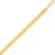 Sterling Silver Yellow Gold Plated Imperial Herringbone Chain (3.40 mm)