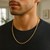 Round Box Chain in 14k Yellow Gold (2.5 mm)