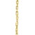 Sterling Silver Gold Plated French Cable Chain (5.60 mm)