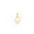 14k Yellow Gold Mini Hamsa Charm