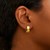 Small Snuggable Style Earrings in 10k Yellow Gold
