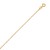14k Yellow Gold Machine Rope Chain (0.85 mm)