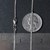 Square Wheat Chain in 14k White Gold (1.80 mm)