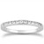 Channel Set Diamond Wedding Ring Band in 14k White Gold