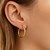 Classic Hoop Earrings in 14k Yellow Gold (3x20mm)