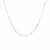 Classic Box Chain in 14k Rose Gold (0.45 mm)