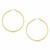 Classic Hoop Earrings in 14k Yellow Gold (2x45mm)