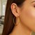 Classic Hoop Earrings in 14k Yellow Gold (2x45mm)