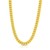 Semi Solid Miami Cuban Chain in 14k Yellow Gold (11.10 mm)