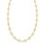 14K Yellow Gold Clover Link Necklace (7.00 mm)