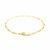 Link Figaro Bracelet in 10k Yellow Gold (1.9mm)