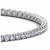 Round Diamond Tennis Bracelet in 14k White Gold (4 cttw)