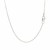 Round Cable Link Chain in 14k White Gold (1.10 mm)
