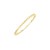 14K Yellow Gold Hearts Stackable Ring