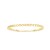 14K Yellow Gold Hearts Stackable Ring