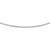 Sterling Silver Rhodium Plated Wheat Chain (3.20 mm)