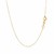 14k Yellow Gold Necklace with Interlocking Petite Rectangles