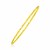 Twisted Style Thin Bangle in 14k Yellow Gold (2.50 mm)