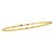 Twisted Style Thin Bangle in 14k Yellow Gold (2.50 mm)