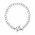 Sterling Silver Polished Wide Link Toggle Bracelet (6.00 mm)