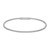 14K White Gold Fancy Ice Chain Bracelet (2.70 mm)