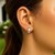 Small Snuggable Earrings in 14k TwoTone Gold