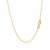 14k Two-Tone Yellow and White Gold Swirl Motif Necklace