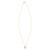 14K Tri Color Gold Trinity Chain Necklace