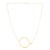 14K Yellow Gold Yours Truly Large Initial Q Necklace