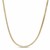 Round Pave Franco Chain in 14k Yellow Gold (3.15 mm)