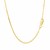 Diamond Cut Cable Link Chain in 14k Yellow Gold (1.50 mm)