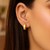 Small Snuggable Earrings in 14k TwoTone Gold