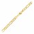 Lite Figaro Bracelet in 10k Yellow Gold  (5.60 mm)