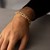 Lite Figaro Bracelet in 10k Yellow Gold  (5.60 mm)