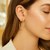 Classic Hoop Earrings in 14k Yellow Gold (2x30mm)