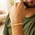 Super Flex Herringbone Bracelet in 14k Yellow Gold  (4.60 mm)