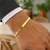 Super Flex Herringbone Bracelet in 14k Yellow Gold  (4.60 mm)