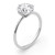 3 Carat Round Lab Grown IGI G/VS1 Diamond Solitaire Ring in 10K White Gold