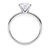 3 Carat Round Lab Grown IGI G/VS1 Diamond Solitaire Ring in 10K White Gold
