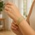 14k Yellow Gold Bold Diamante Flex Bracelet (17.10 mm)