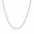 Solid Diamond Cut Rope Chain in 14k White Gold (1.4 mm)