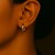 Classic Hoop Earrings in 14k Yellow Gold (2x15mm)