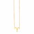 14K Yellow Gold Aries Necklace