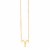 14K Yellow Gold Aries Necklace