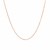 Diamond Cut Cable Link Chain in 14k Pink Gold (0.87 mm)