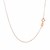 Diamond Cut Cable Link Chain in 14k Pink Gold (0.87 mm)