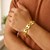 14k Yellow Gold High Polish Lite Puffed Mariner Link Bracelet  (21.00 mm)