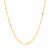 Diamond-Cut Alternating Bead Chain in 14k Yellow Gold (1.10 mm)